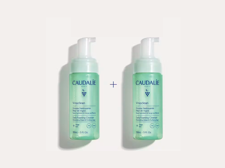 Duo Mousse Detergente Caudalie
