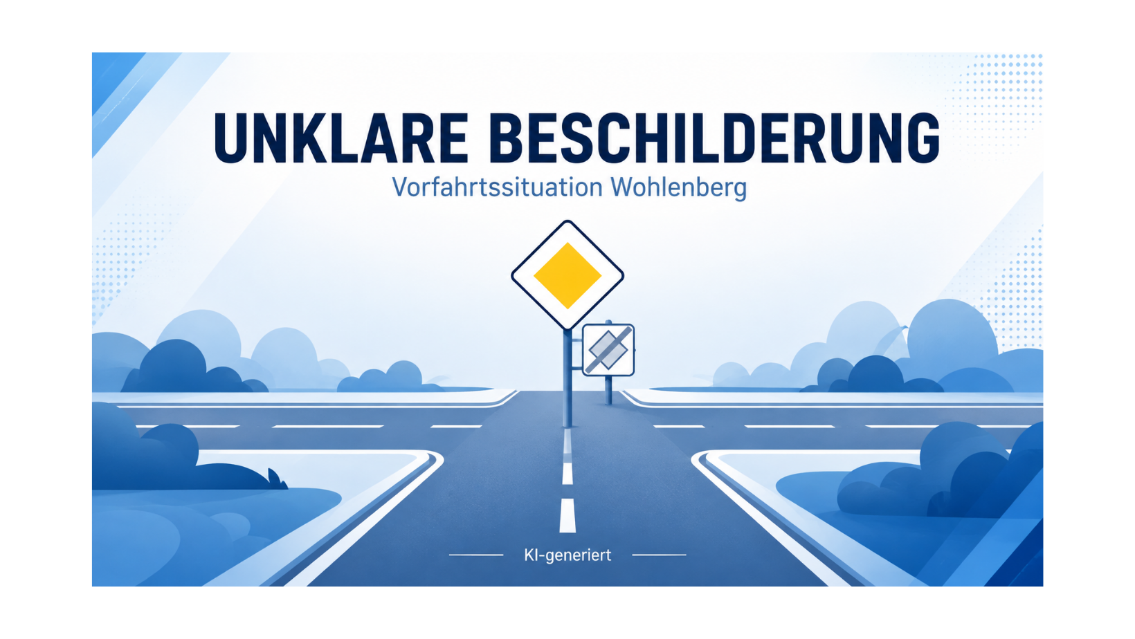 Frage an die Bürgermeisterin Leiferde zum Thema : "Unklare Strassenbeschilderung".