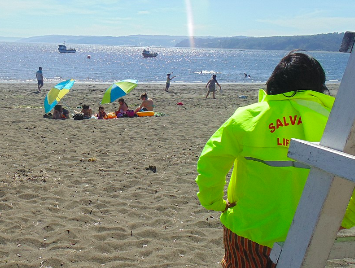 Balneario De Queilen en Queilen, Chiloé, Sur de Chile