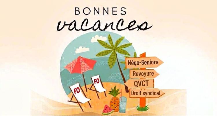 BONNES VACANCES