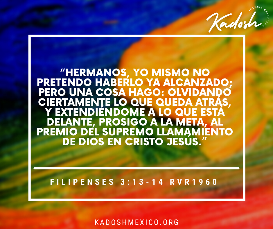 Prosigamos a la meta!