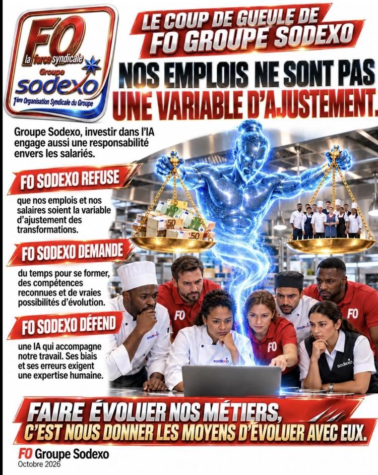 Vos emplois ne sont pas une variable d'ajustement!
