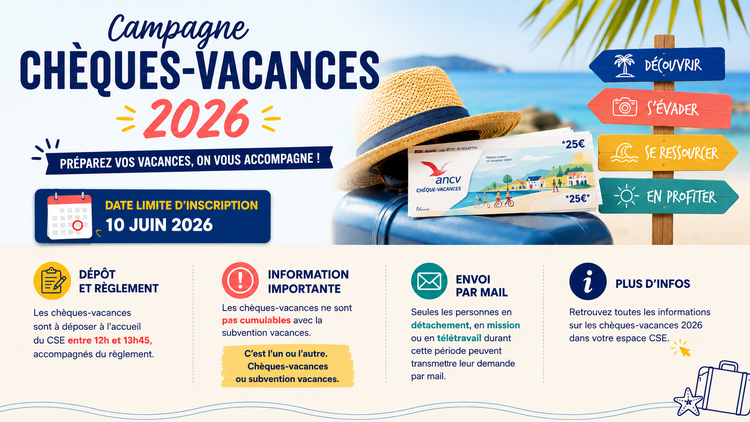 Chèques-Vacances 2026