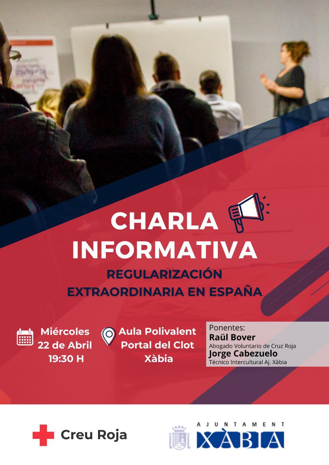 Xàbia organiza este martes una charla abierta para informar sobre la regularización extraordinaria