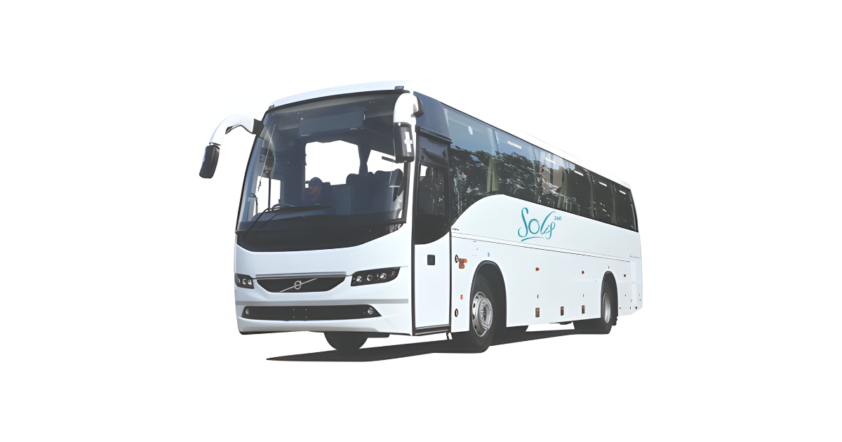Coach 40  seater  - Capacity: 20  pax 