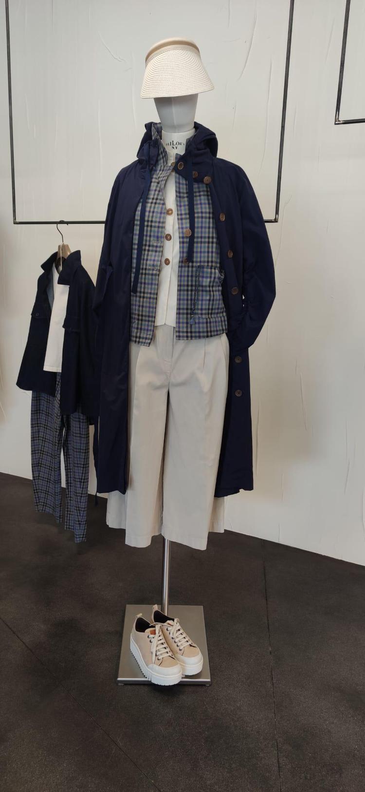 TRENCH ROVERE  VELA BLUE