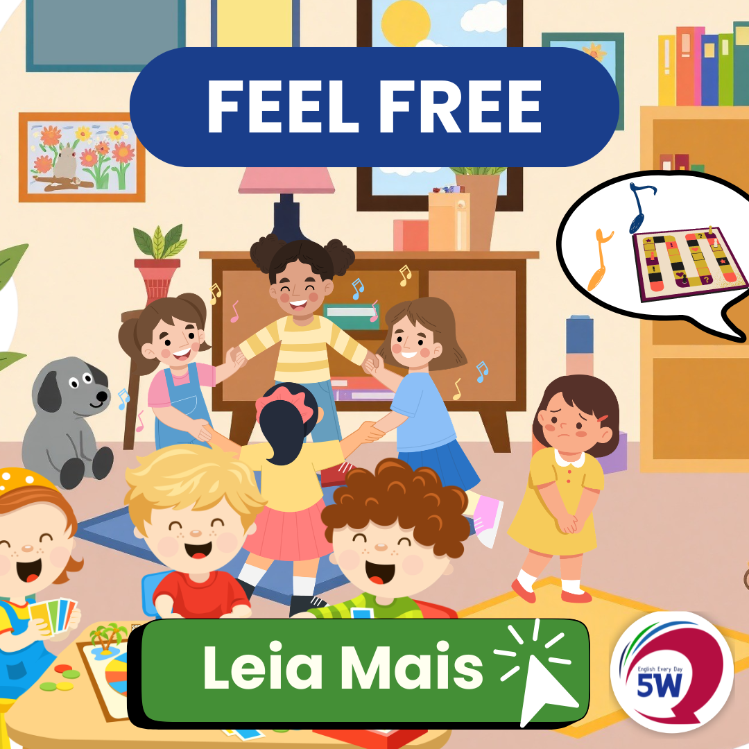“Feel free to” – Fique à vontade para