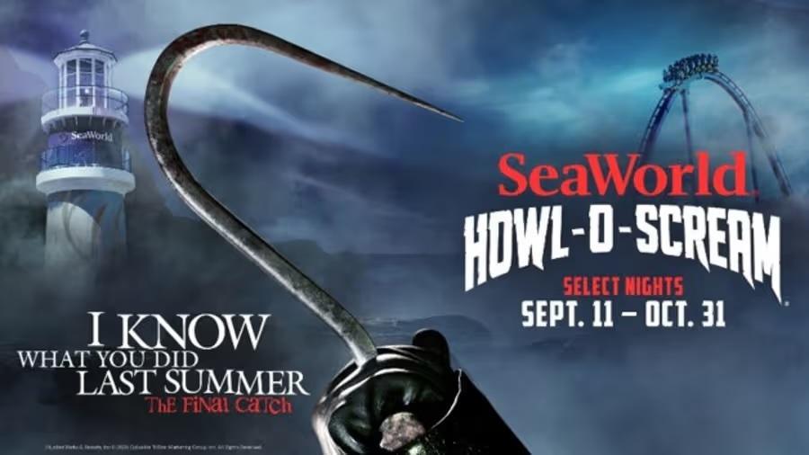 SeaWorld Orlando: Howl-O-Scream präsentiert ein Spukhaus zu „Ich weiß, was du letzten Sommer getan hast“