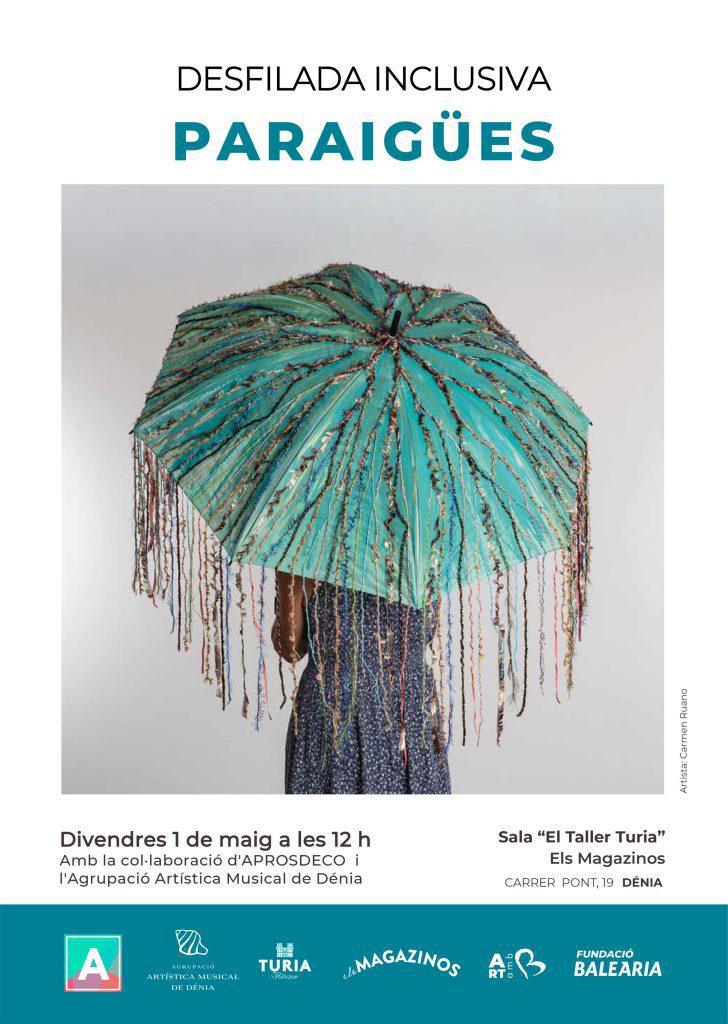 ‘Paraigües’, la desfilada inclusiva de la Fundació Baleària amb APROSDECO, arriba a Dénia