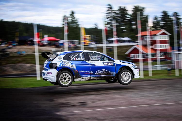 Euro RX3: Dylan Dufas fights back to keep his momentum alive at Höljes