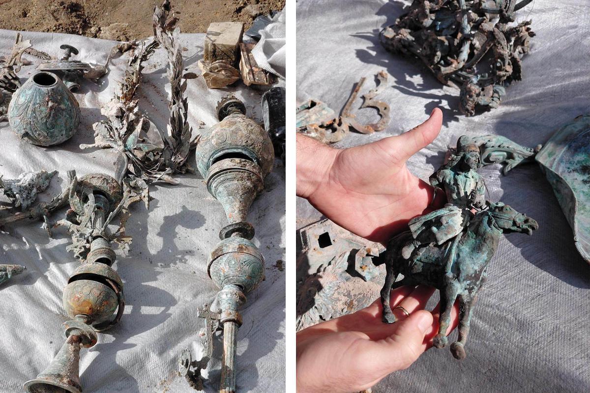 Remarkable pre-war treasures unearthed during Warsaw excavations