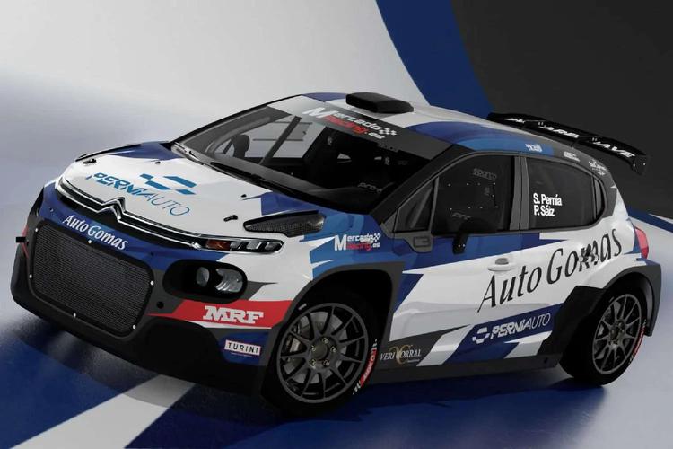 Surhayen Pernía regresa al CERA cinco años después con un Citroën C3 Rally2