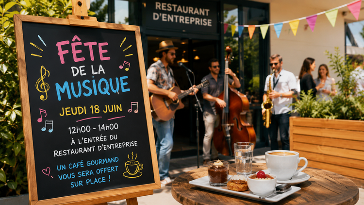 Fête de la Musique au Restaurant d’Entreprise !