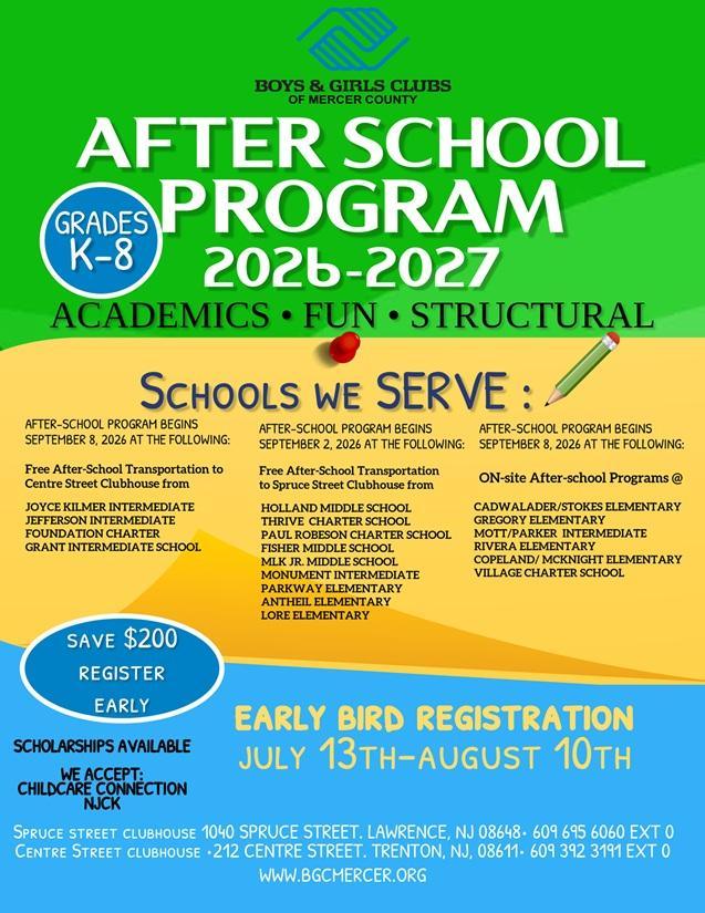 Boys and Girls Clubs After-School Programs.[Apply Now] 