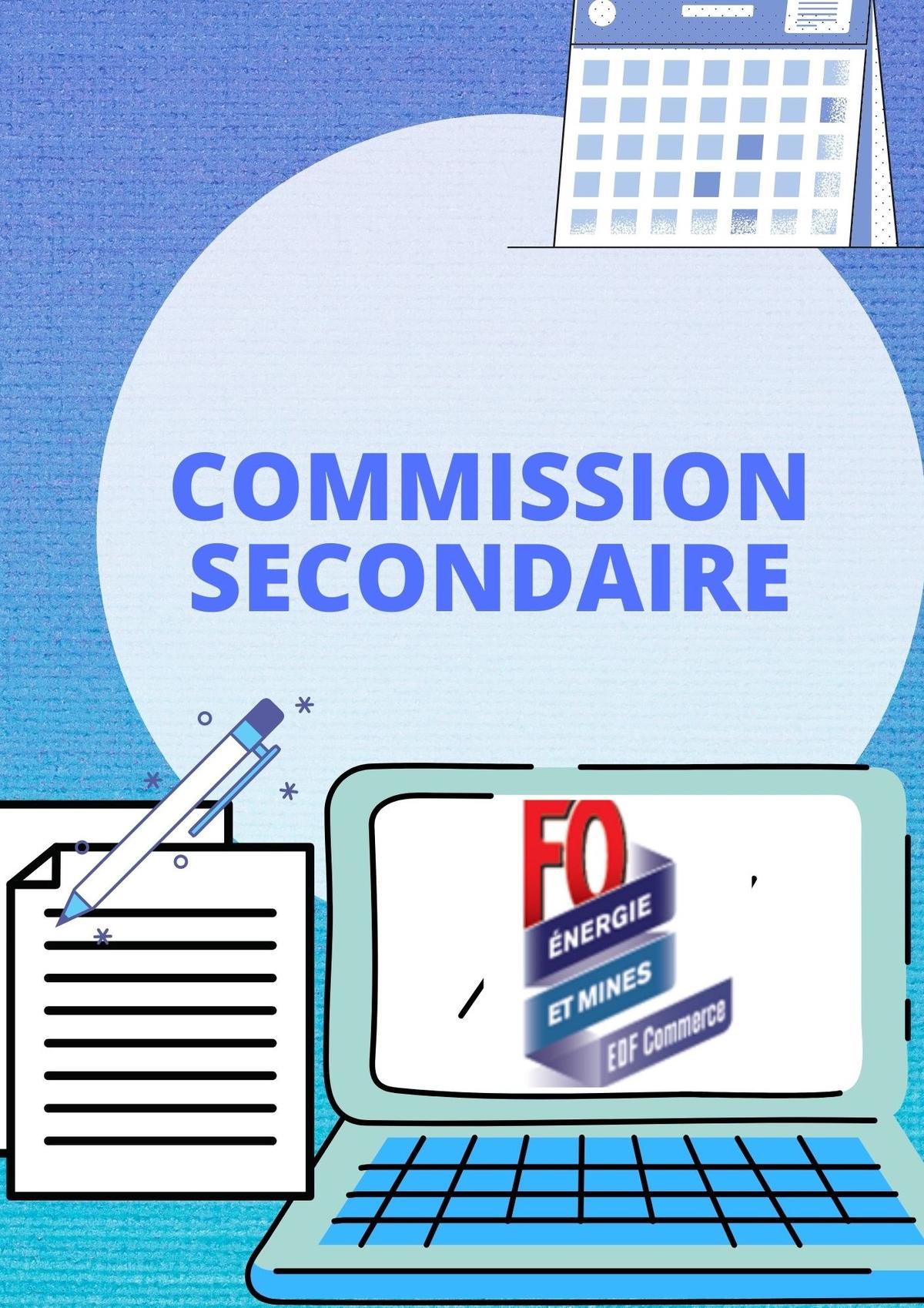 EN DIRECT DE LA COMMISSION SECONDAIRE DU 1er DECEMBRE 2020