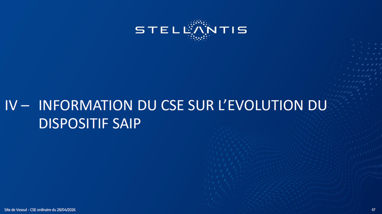 EVOLUTION DU DISPOSITIF SAIP