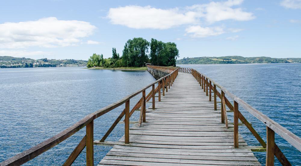 Isla Aucar en Quemchi, Chiloé, Sur de Chile