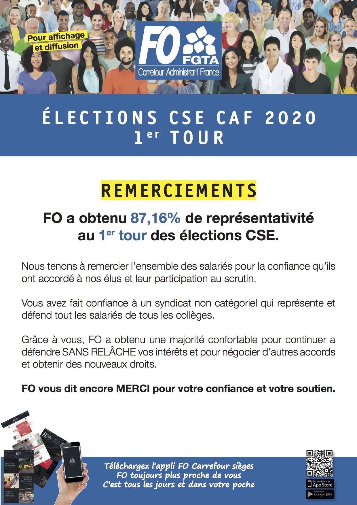 election cse 1er tour quorum