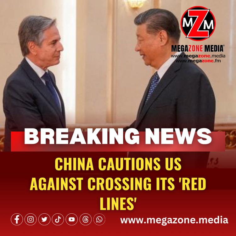 China cautions US against crossing its 'red lines'