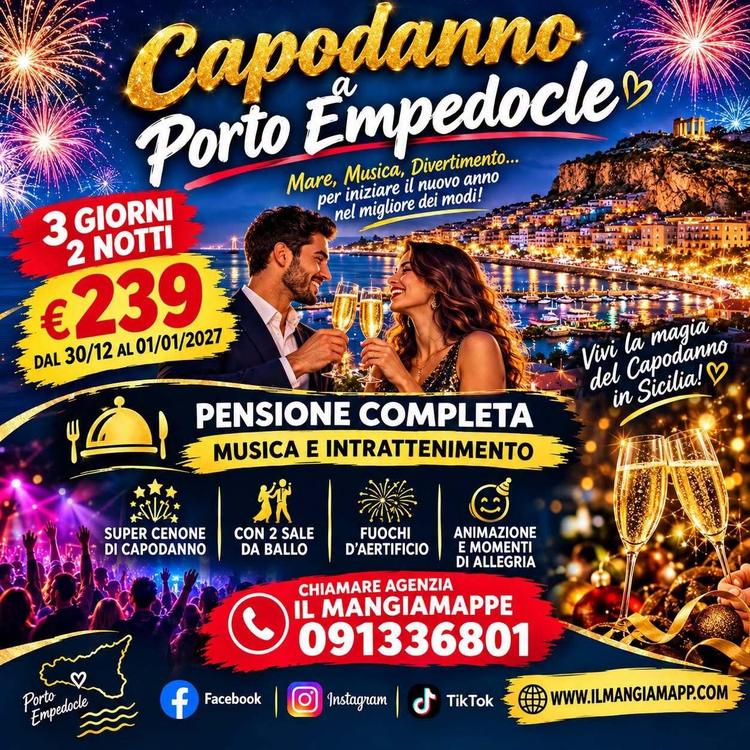 𝐂𝐀𝐏𝐎𝐃𝐀𝐍𝐍𝐎 a PORTO EMPEDOCLE