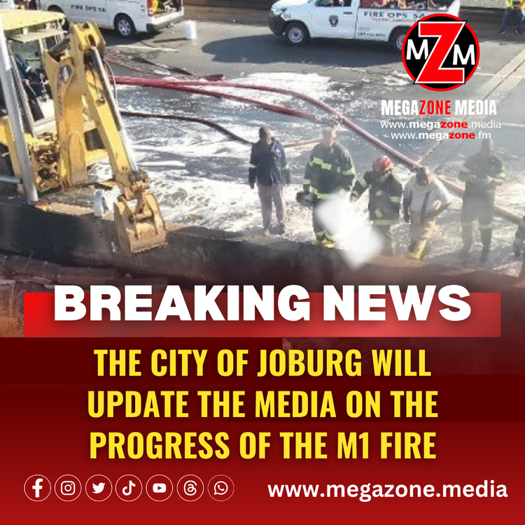 The City of Joburg will update the media on the progress of the M1 fire.