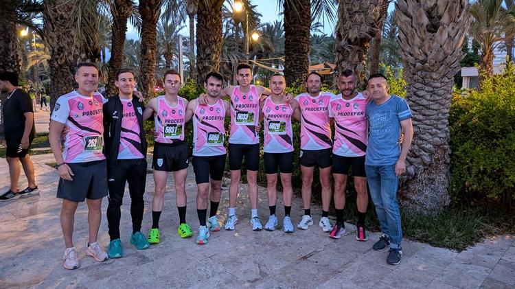 El C.A. Elche Runners logra el segundo puesto por equipos en el 5K de la Elche Night Race