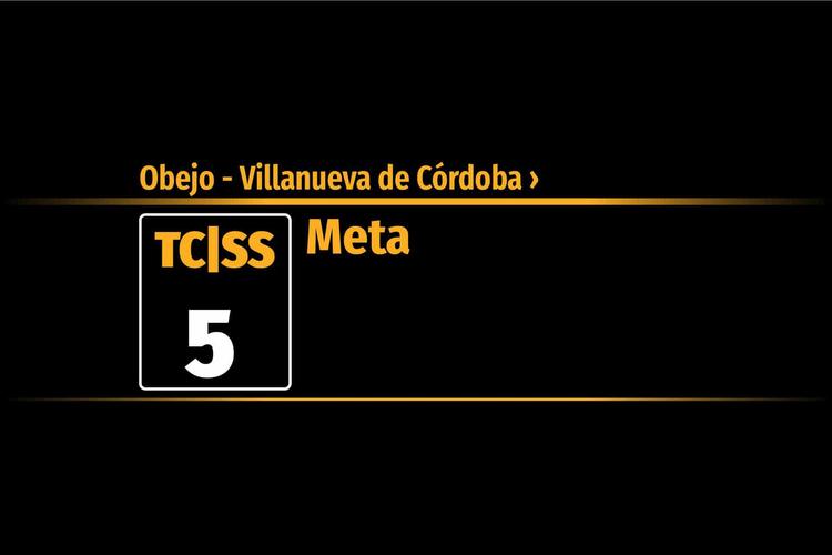Tramo 5 &nbsp;›&nbsp; Obejo - Villanueva de Córdoba | Meta