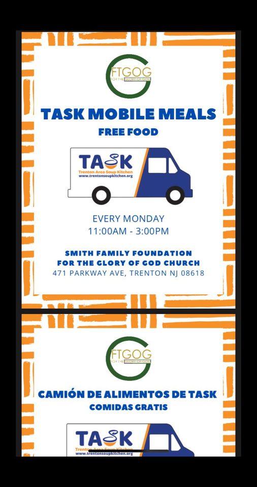 Free Food - TASK MOBILE MEALS @471 Parkway Ave, Trenton, NJ 08618