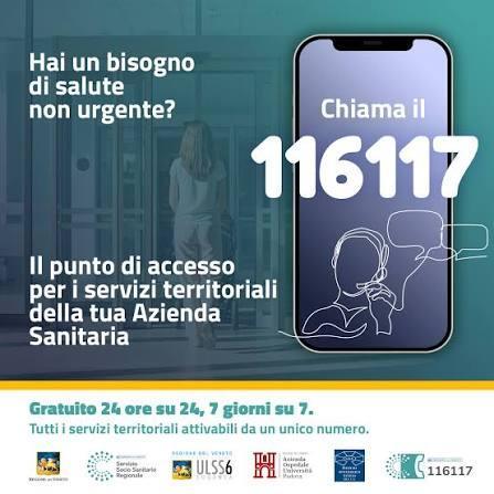 116117: il numero per i bisogni di salute non urgenti