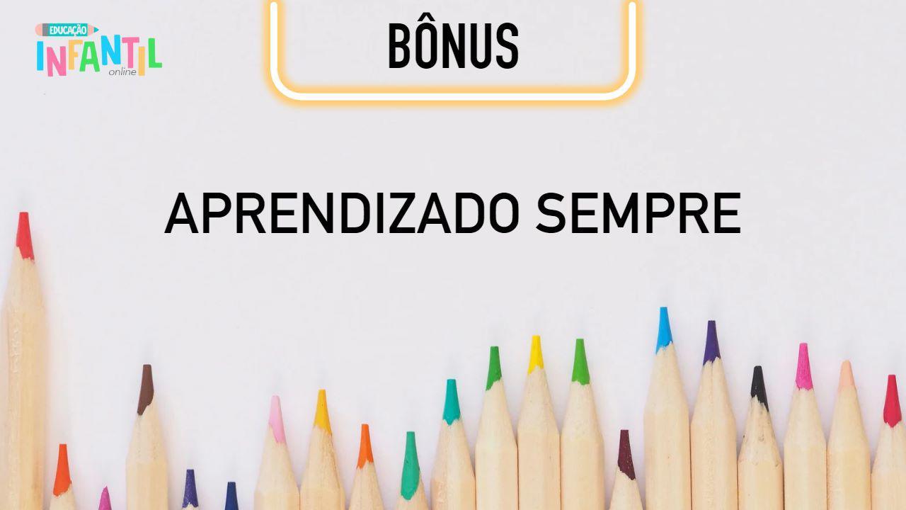 Aula Bônus  - Ao vivo - Aprendizado sempre