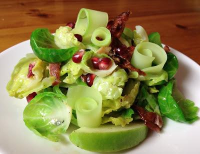 Légumes verts en salade