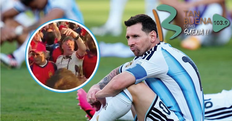 “Messi no llores”: Españoles adaptaron el “Cielito Lindo” tras victoria en el Mundial 2026