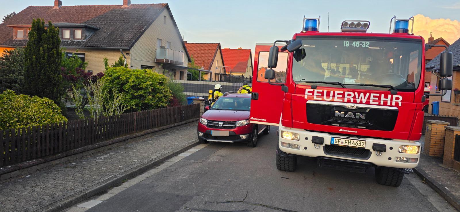 Leiferde:Küchenbrand in der Stettiner Straße