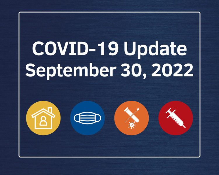 COVID-19 Update - September 30, 2022