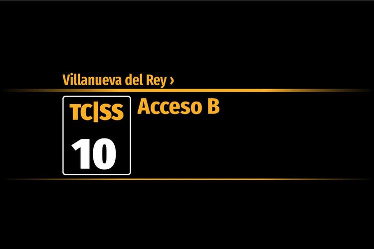 Tramo 10 &nbsp;›&nbsp; Villanueva del Rey | Acceso B