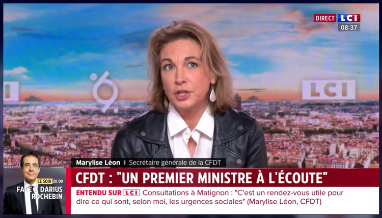 Marylise LÉON sur LCI - Janv 2025