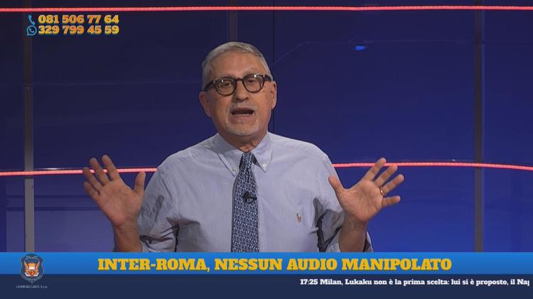 INTER-ROMA, NESSUN AUDIO MANIPOLATO