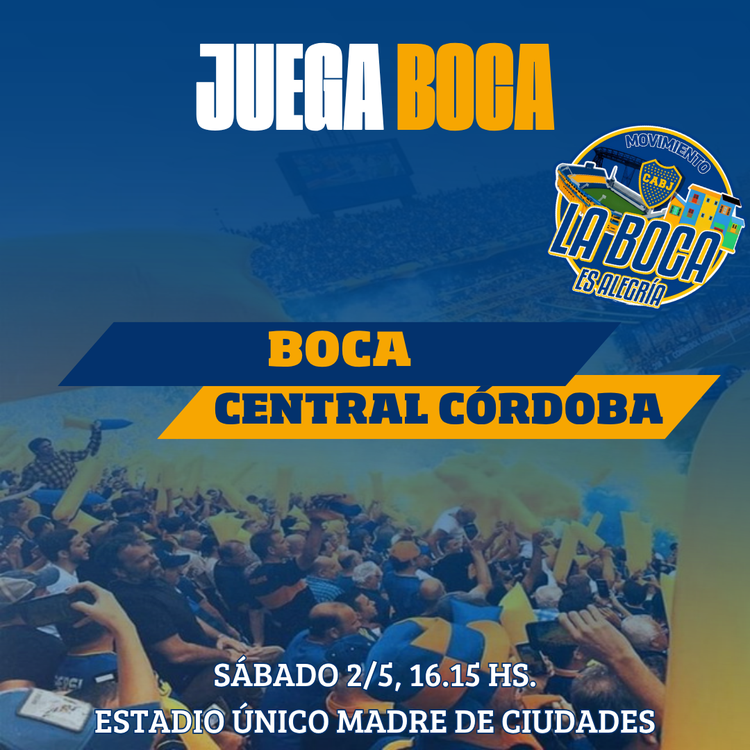 Hoy juega Bocaaaaa 🔵🟡🔵