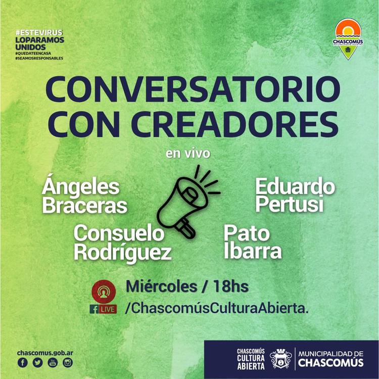 Conversatorio con creadores - miércoles 13/05/2020