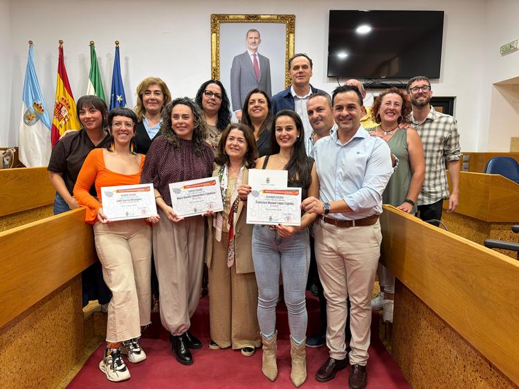 El Ayuntamiento de Lebrija entrega los Premios a la Mejor Iniciativa Empresarial 2024 para reconocer el emprendimiento y el talento local