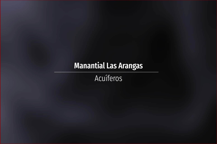 Manantial Las Arangas