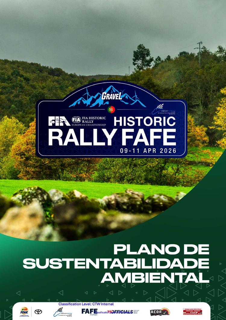 Historic Rally Fafe presenta su plan de acción para minimizar el impacto ambiental
