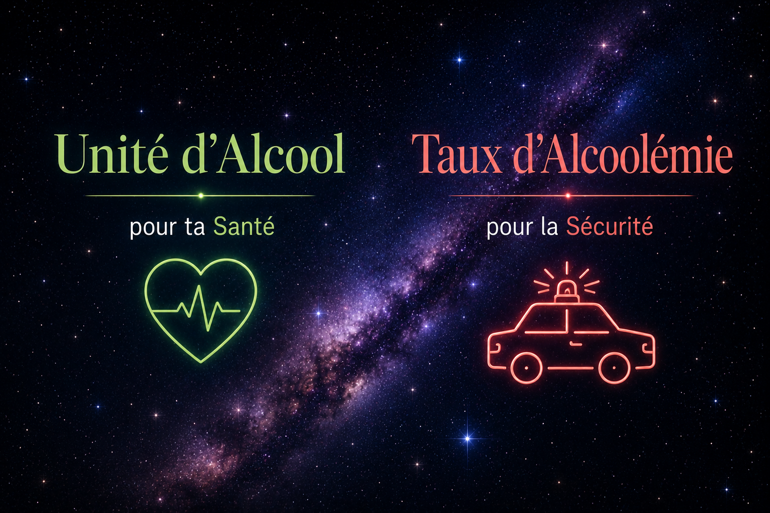 Unité d'Alcool et Taux d'Alcoolémie : 2 cousins... mais pas des jumeaux !