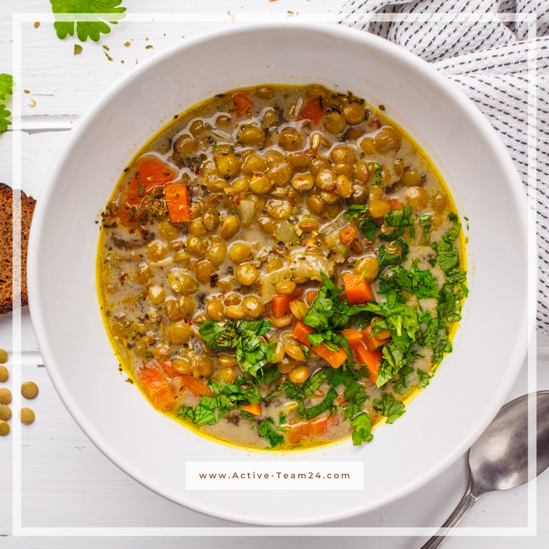 LINSENSUPPE MIT CHILIÖL