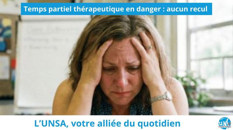 Temps partiel thérapeutique 