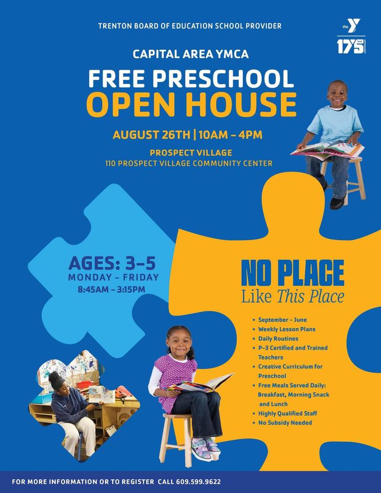 YMCA Free PreSchool Open House