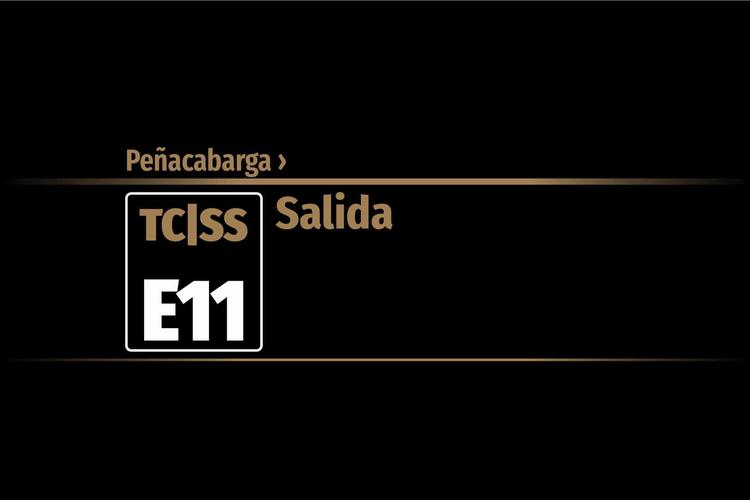 Tramo E11 &nbsp;›&nbsp; Peñacabarga | Salida