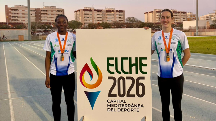 Dos atletas del Club Juventud Atlética Elche, convocadas por la Federación Valenciana para el Campeonato de España Sub18 por Federaciones Autonómicas