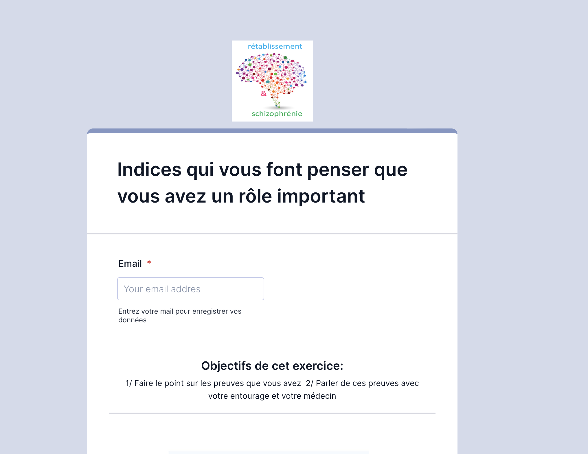 Indices qui vous font penser que vous avez un rôle important