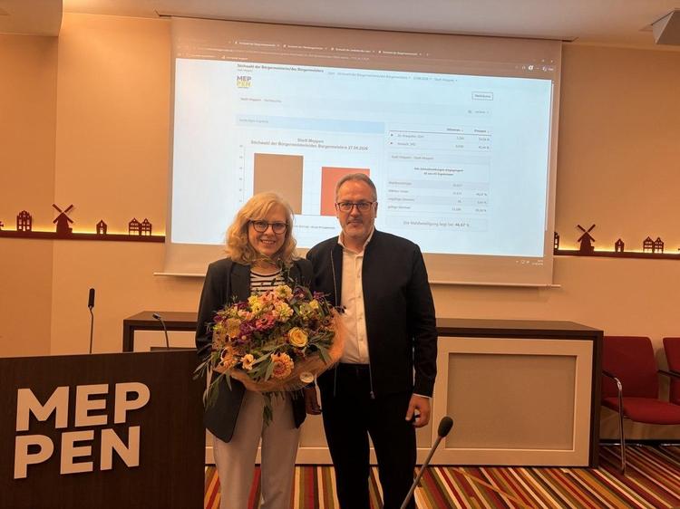 Meppen: Sigrid Kraujuttis neue Bürgermeisterin